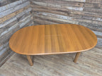 MCM Teak Extending Dining Table Morris Of Glasgow Mid Century Retro Chic