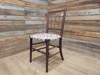 Vintage Bobbin Bedroom Hall Chair Spindle Back Turned Country House