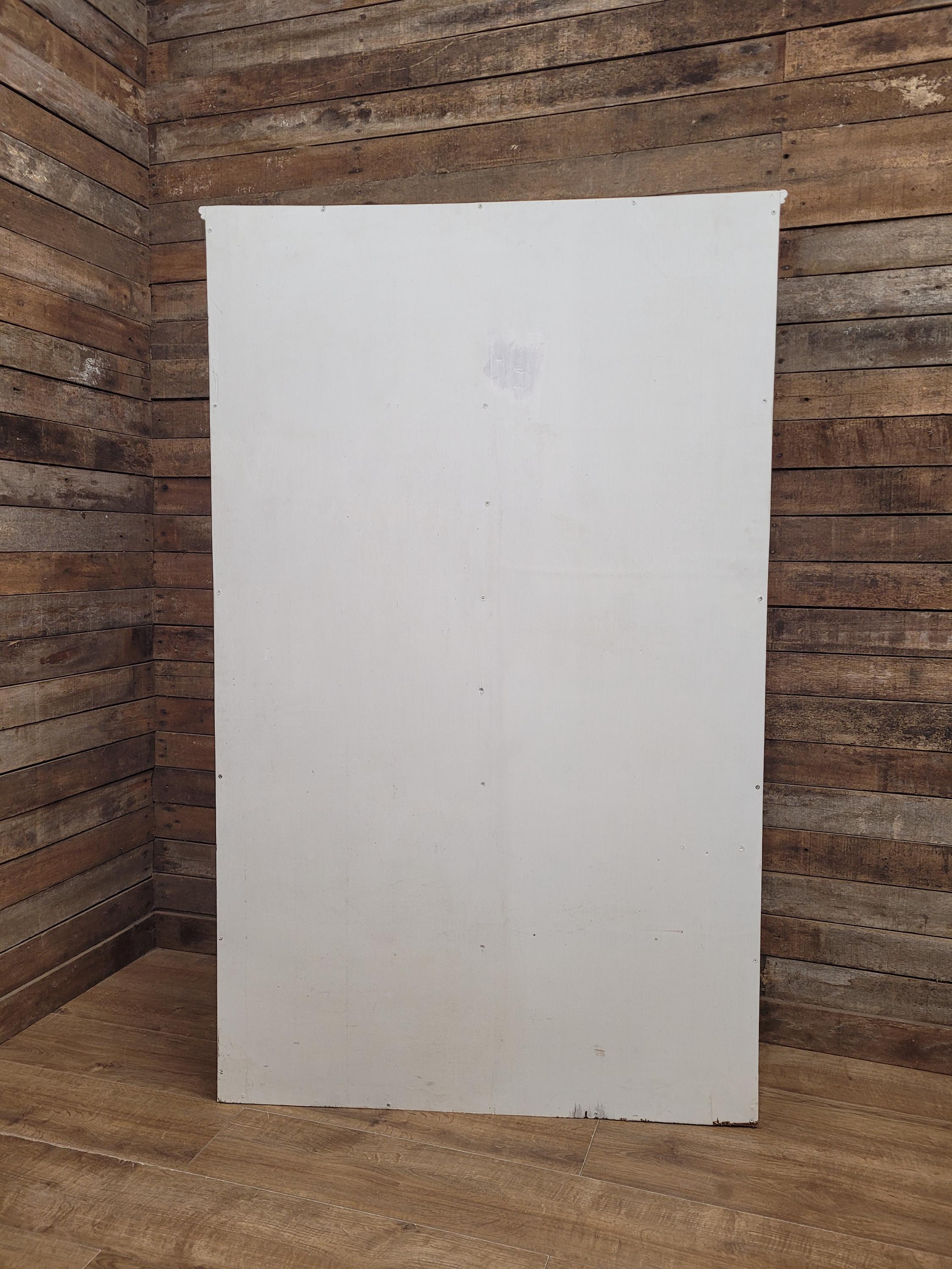 White Painted Bookcase Shelving Up Cycled Unit Tall Display Storage Cabinet