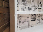 White Painted Bookcase Shelving Up Cycled Unit Tall Display Storage Cabinet