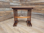 G Plan Nest Tables Teak Mid Century Curved Base Vintage Side Tables Retro Chic