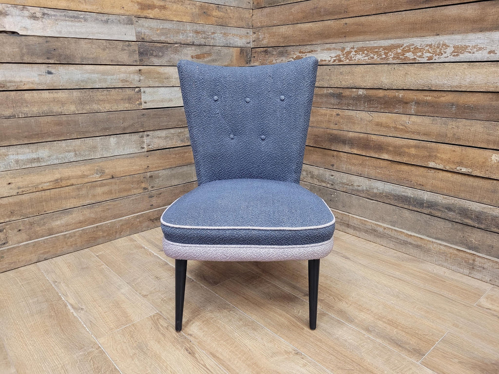 Mid Century Accent Chair Upholstered Fabric Lounge Bedroom Chair Retro Chic