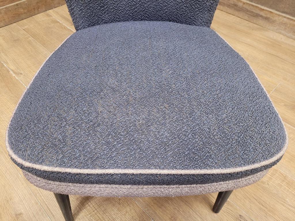 Mid Century Accent Chair Upholstered Fabric Lounge Bedroom Chair Retro Chic