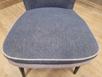 Mid Century Accent Chair Upholstered Fabric Lounge Bedroom Chair Retro Chic