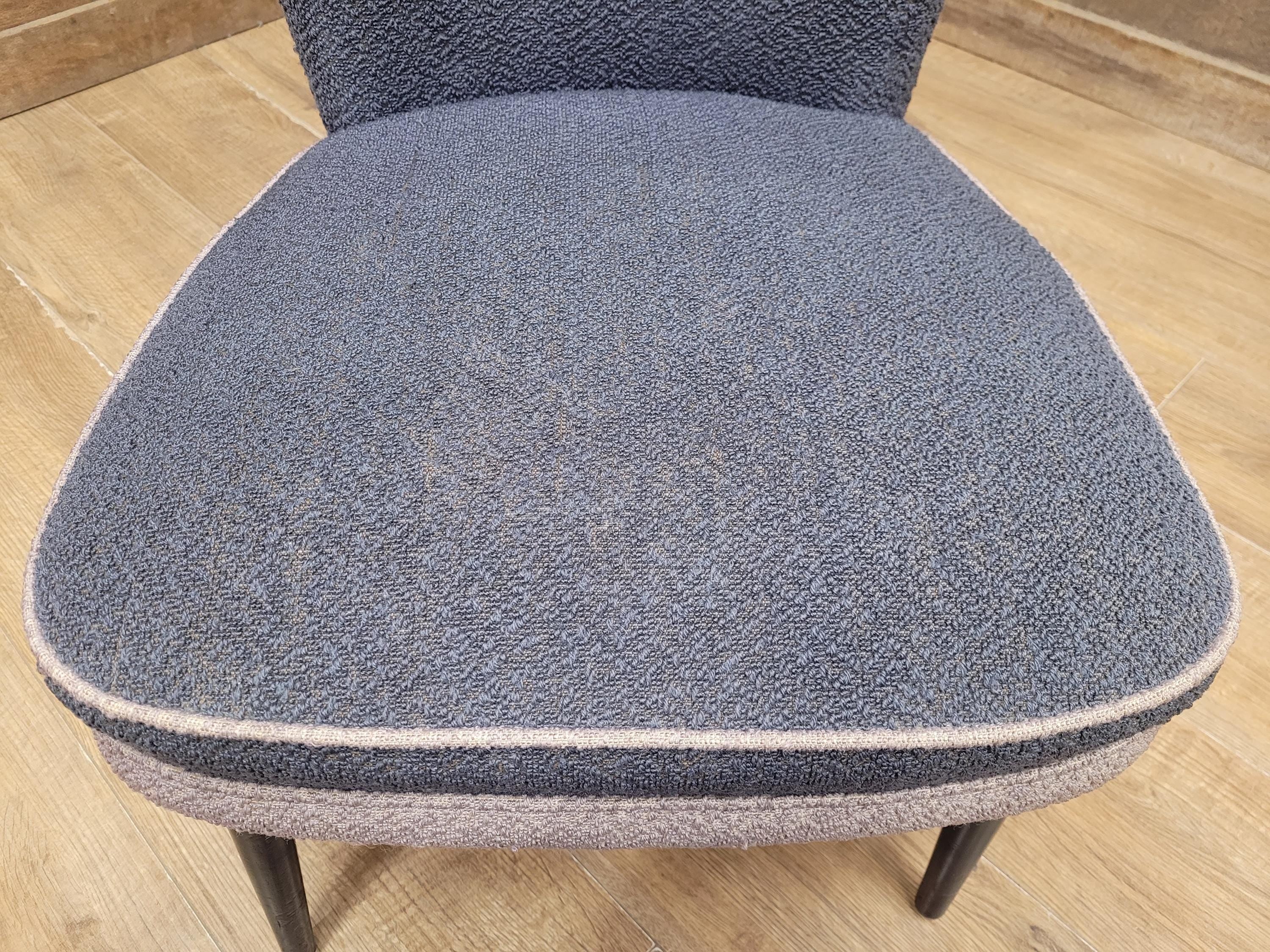 Mid Century Accent Chair Upholstered Fabric Lounge Bedroom Chair Retro Chic