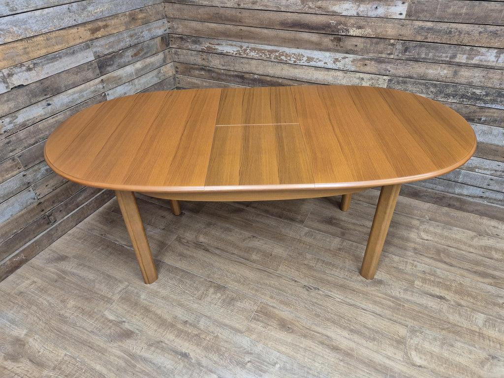 MCM Teak Extending Dining Table Morris Of Glasgow Mid Century Retro Chic