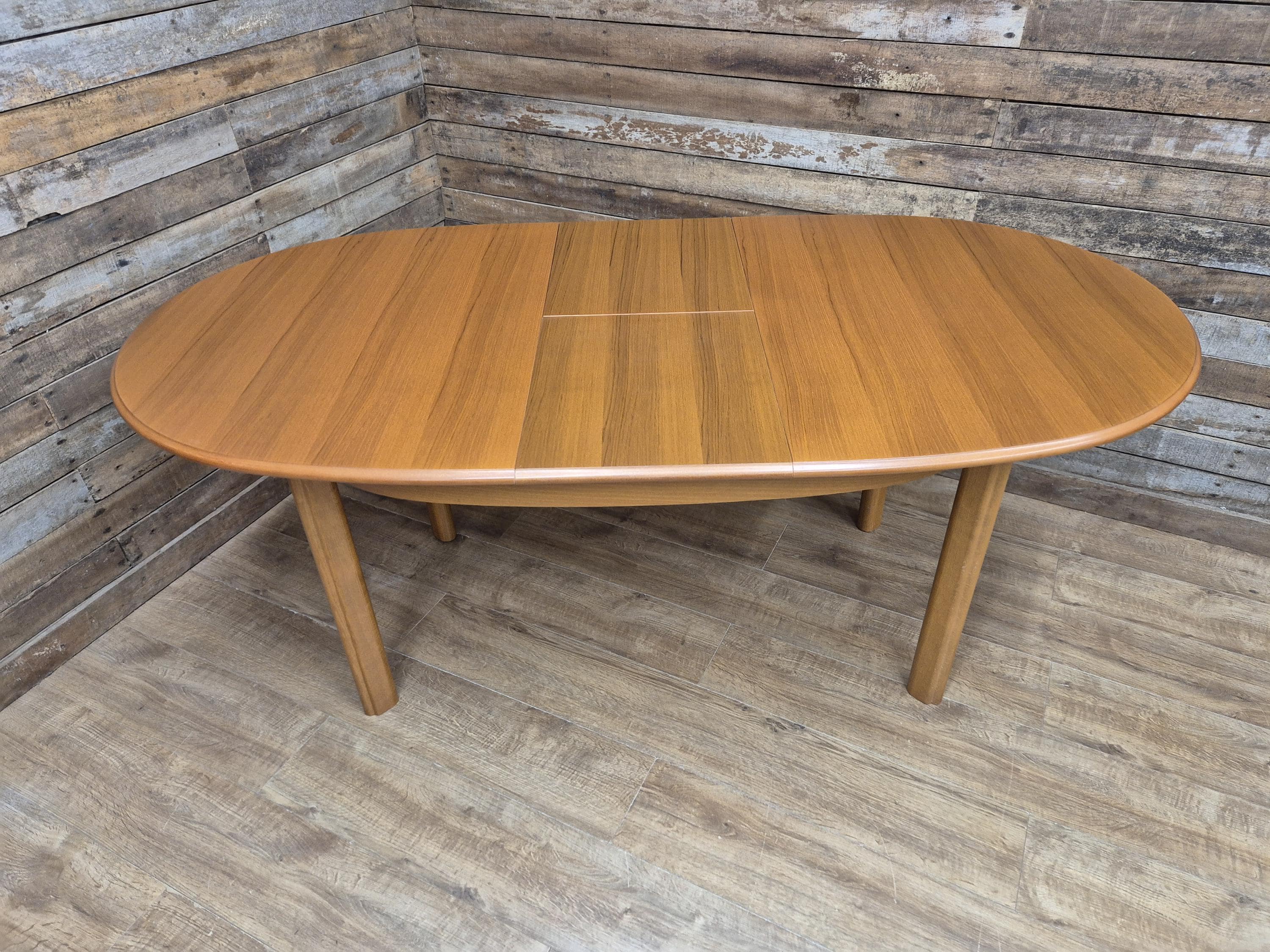 MCM Teak Extending Dining Table Morris Of Glasgow Mid Century Retro Chic