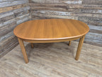 MCM Teak Extending Dining Table Morris Of Glasgow Mid Century Retro Chic