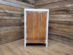Vintage White Chest Drawers Painted Wooden Tallboy Storage Unit