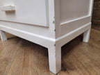 Vintage White Chest Drawers Painted Wooden Tallboy Storage Unit