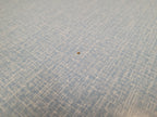Vintage Side Table Formica Top 1960s Blue Retro Tapered Legs Small Desk