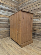 Pine Chest Of Drawers Two Over Two Rustic Storage Dovetail Vintage