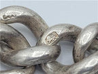 Silver Albert Chain Hallmarked 1923 Fob Pendant Antique Link