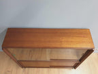 G Plan Brandon Teak Display Cabinet Sliding Glass Mid Century