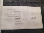 DFS Perez 3 Seater Brown Leather Sofa Scroll Arm Chunky Lounge