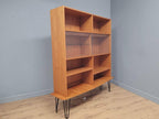 Domino Teak Shelving Unit Mid Century Danish Display Cabinet