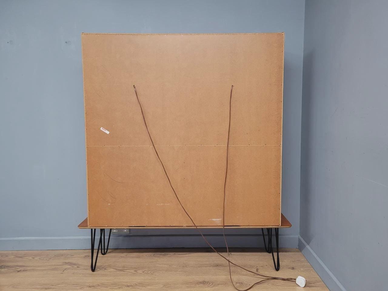 Domino Teak Shelving Unit Mid Century Danish Display Cabinet