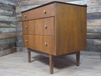 Symbol Teak Chest Of Drawers Mid Century Three Drawer Cabinet