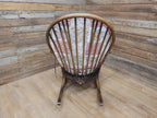 Ercol Windsor Rocking Chair Elm Beech Hoop Back Armchair Blue Label