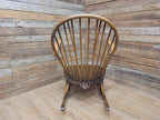 Ercol Windsor Rocking Chair Elm Beech Hoop Back Armchair Blue Label