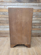 Vintage Slim Bureau Writing Desk Chest Fall Front Drawers Storage