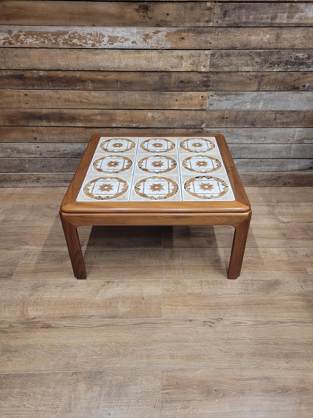G Plan Teak Tiled Coffee Table Leslie Dandy Mid Century