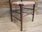 Arts And Crafts Oak Chair William Morris Strawberry Thief Antique Bedroom Chair