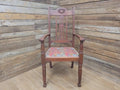 Arts And Crafts Armchair William Morris Acanthus Upholstery Antique
