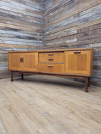 G Plan Sierra Teak Sideboard Seven Foot Mid Century Cabinet MCM Credenza