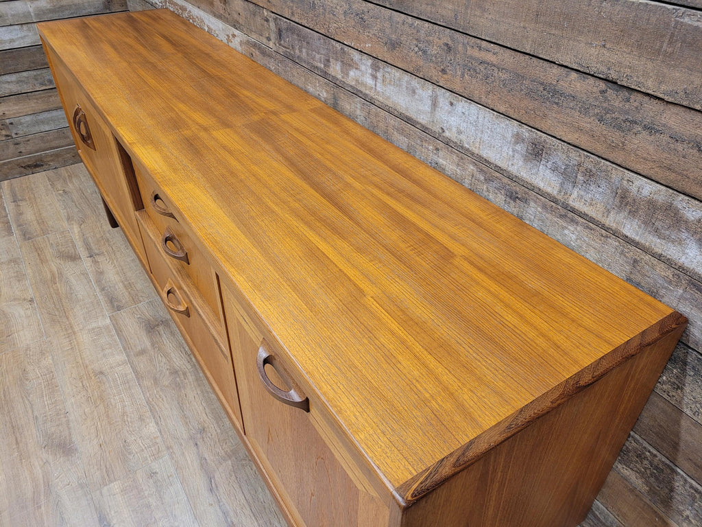 G Plan Sierra Teak Sideboard Seven Foot Mid Century Cabinet MCM Credenza