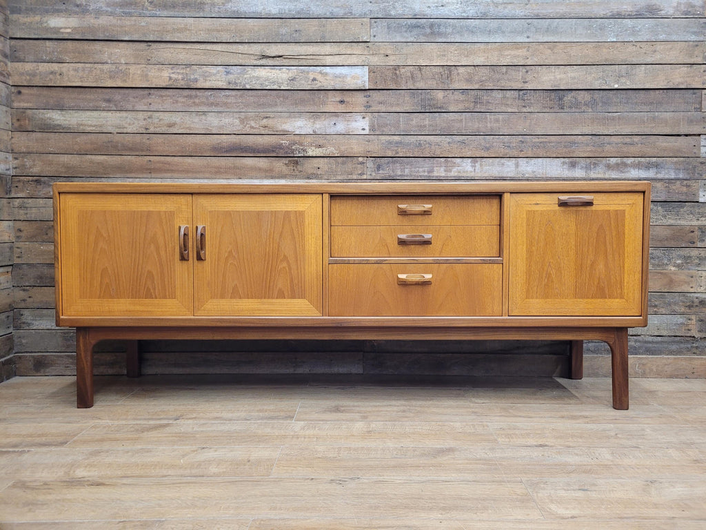 G Plan Sierra Teak Sideboard Seven Foot Mid Century Cabinet MCM Credenza