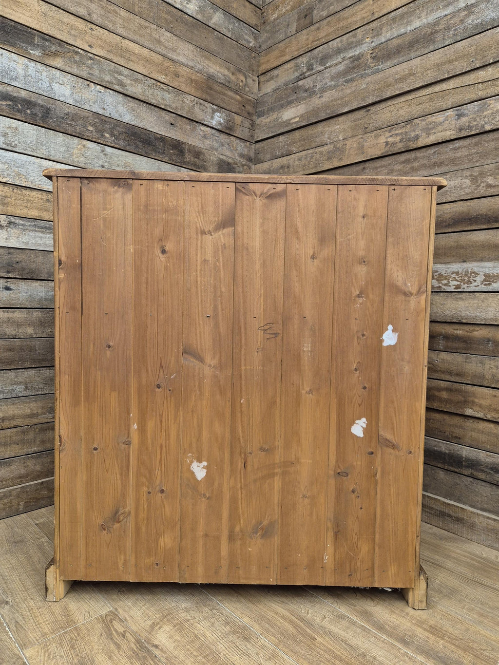Pine Chest Of Drawers Two Over Two Rustic Storage Dovetail Vintage
