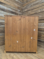 Pine Chest Of Drawers Two Over Two Rustic Storage Dovetail Vintage