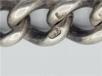 Silver Albert Chain Hallmarked 1923 Fob Pendant Antique Link