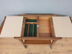 Teak Drinks Trolley Mid Century Pull Out Leaves Serving Cart