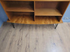 Domino Teak Shelving Unit Mid Century Danish Display Cabinet