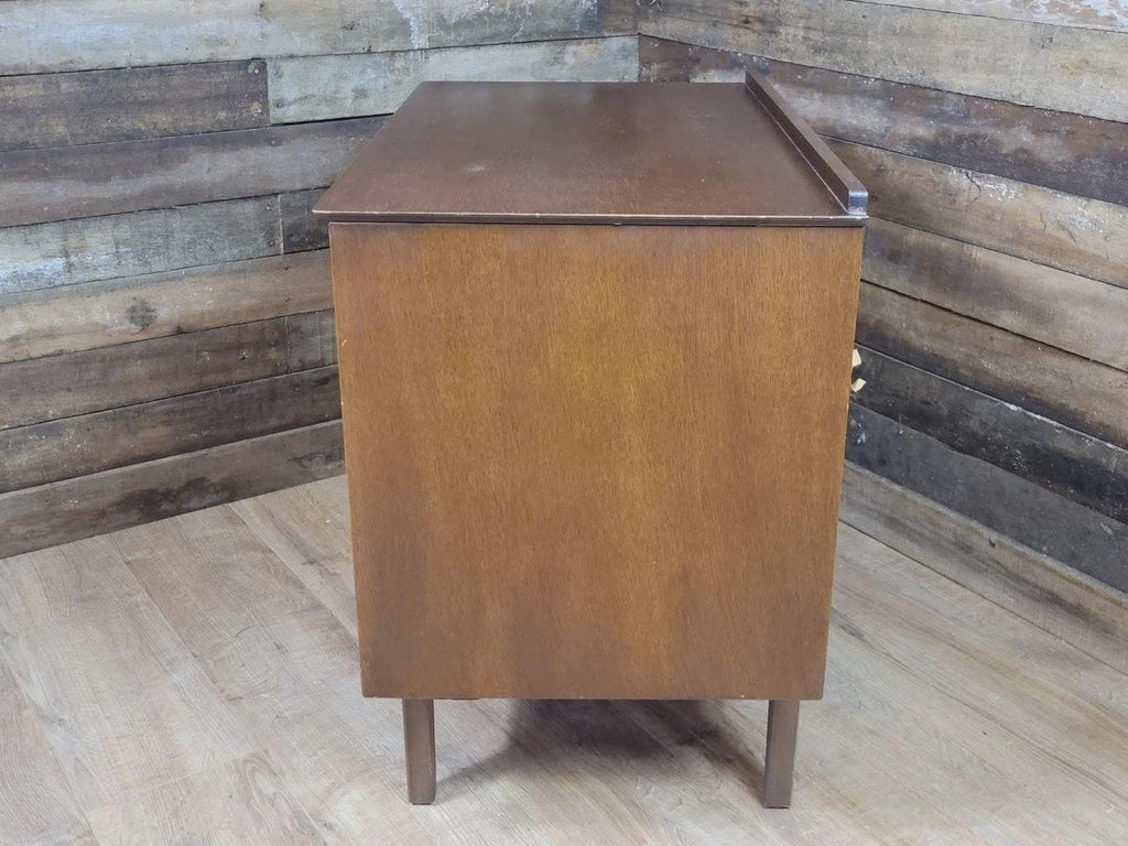 Symbol Teak Chest Of Drawers Mid Century Three Drawer Cabinet
