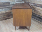 Symbol Teak Chest Of Drawers Mid Century Three Drawer Cabinet