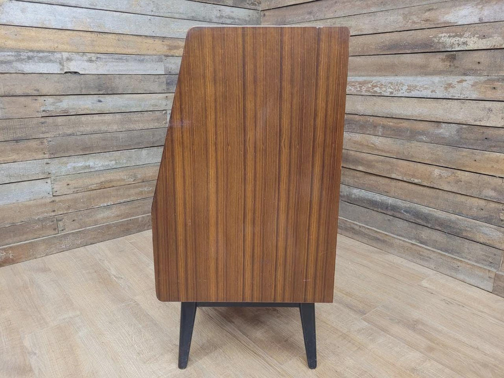 G Plan Teak Sideboard Display Cabinet Mid Century Glass Doors