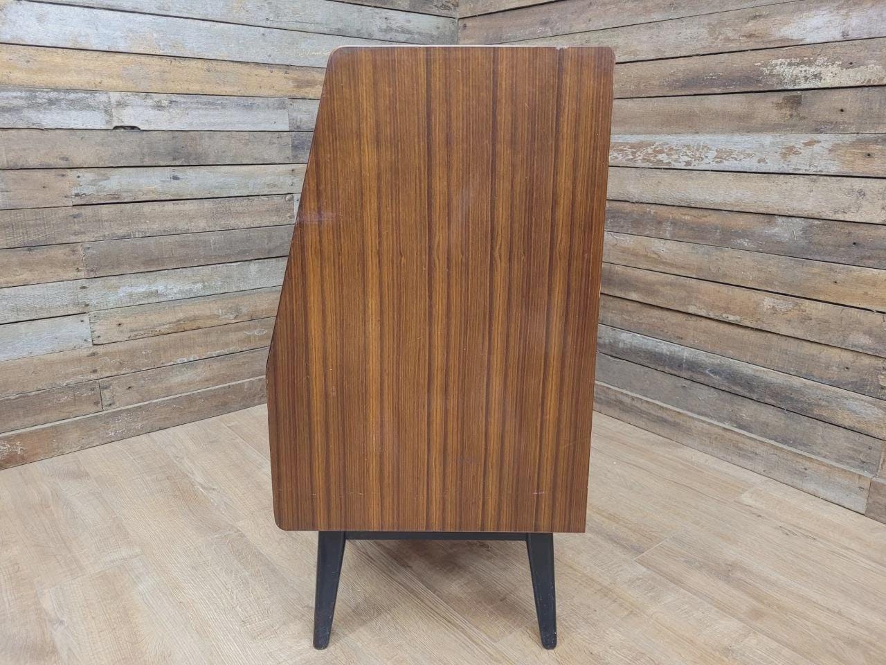 G Plan Teak Sideboard Display Cabinet Mid Century Glass Doors