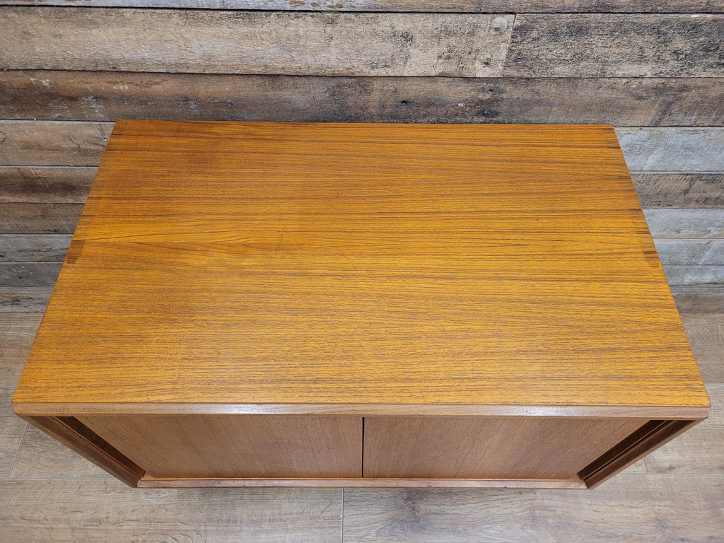 G Plan Teak Sideboard Cabinet Hairpin Legs Mid Century Sliding Door E Gomme MCM