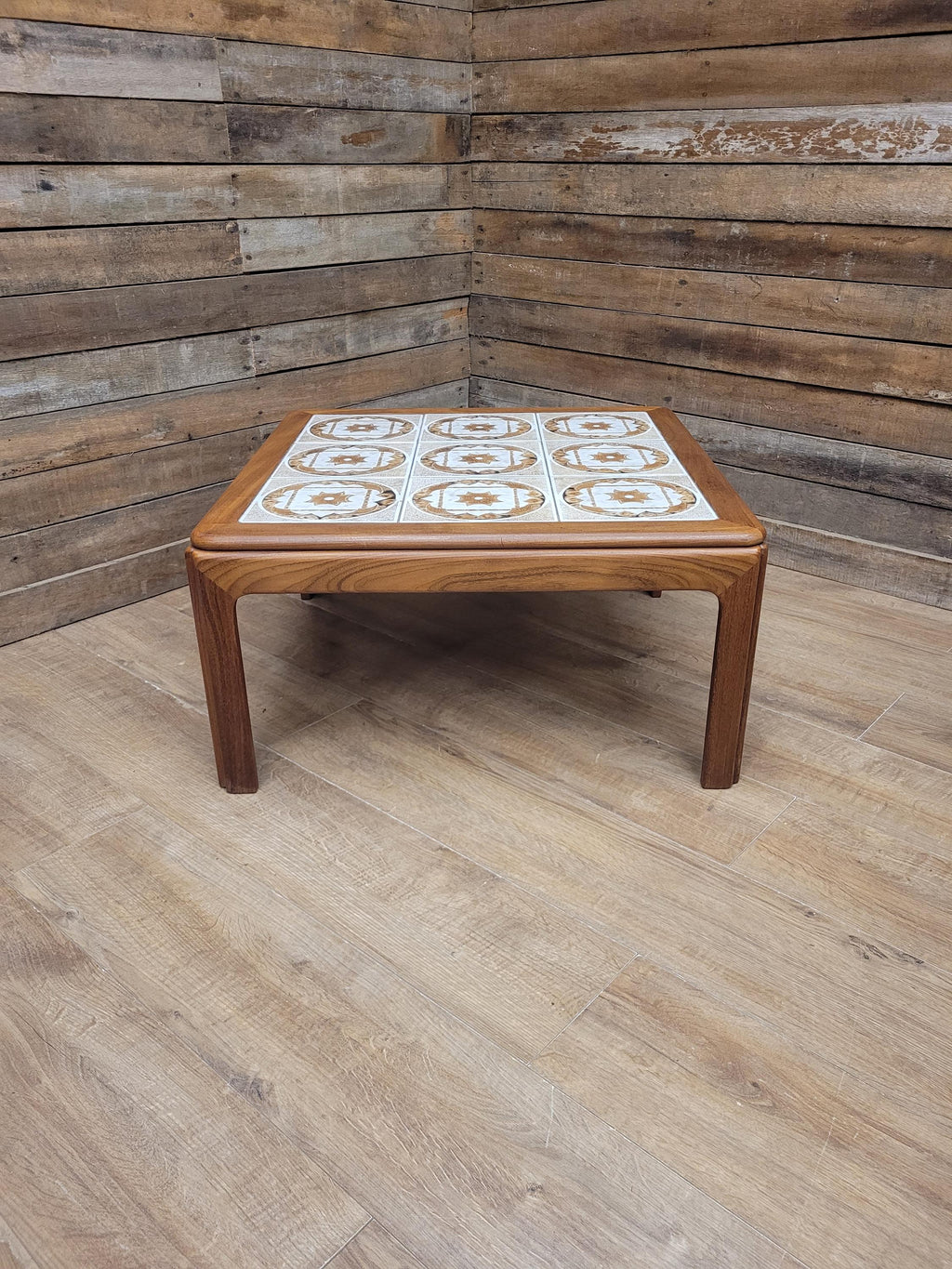 G Plan Teak Tiled Coffee Table Leslie Dandy Mid Century