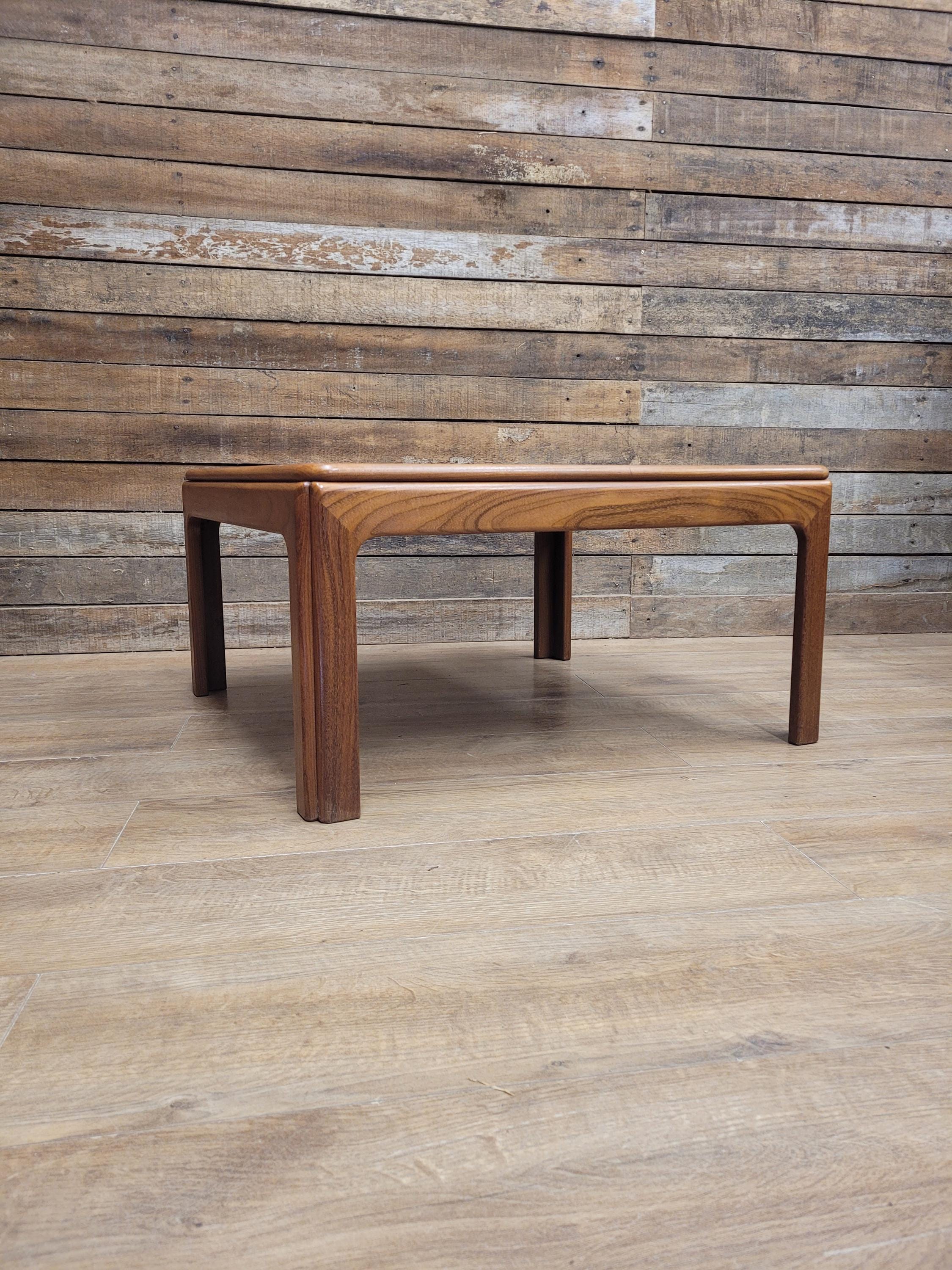 G Plan Teak Tiled Coffee Table Leslie Dandy Mid Century
