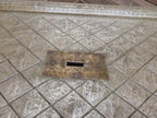 Indian Brass Clad Dowry Chest Coffee Table Storage Trunk