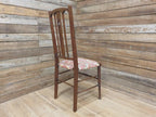 Arts And Crafts Oak Chair William Morris Strawberry Thief Antique Bedroom Chair