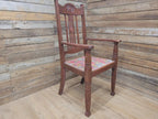 Arts And Crafts Armchair William Morris Acanthus Upholstery Antique