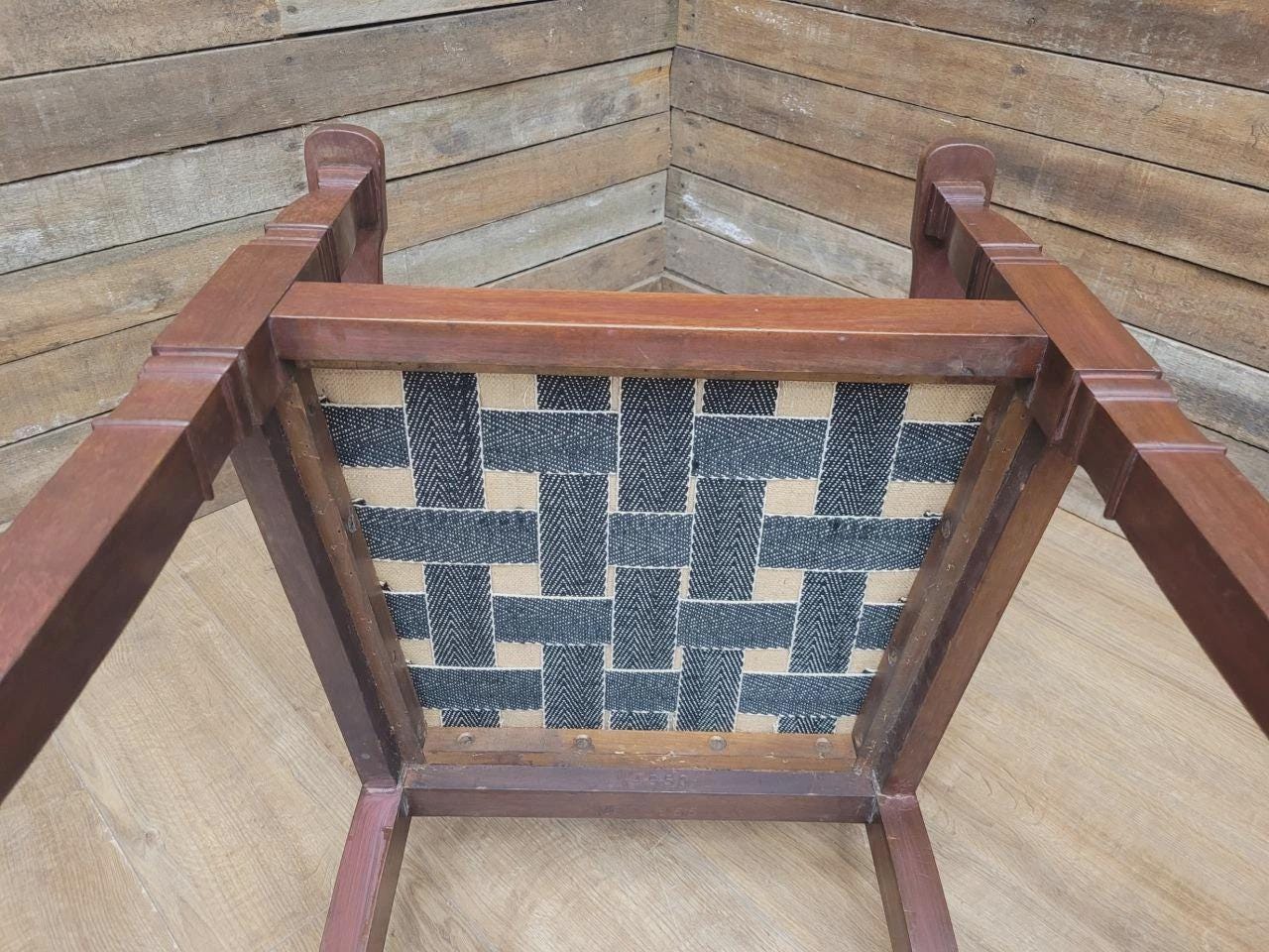 Arts And Crafts Armchair William Morris Acanthus Upholstery Antique