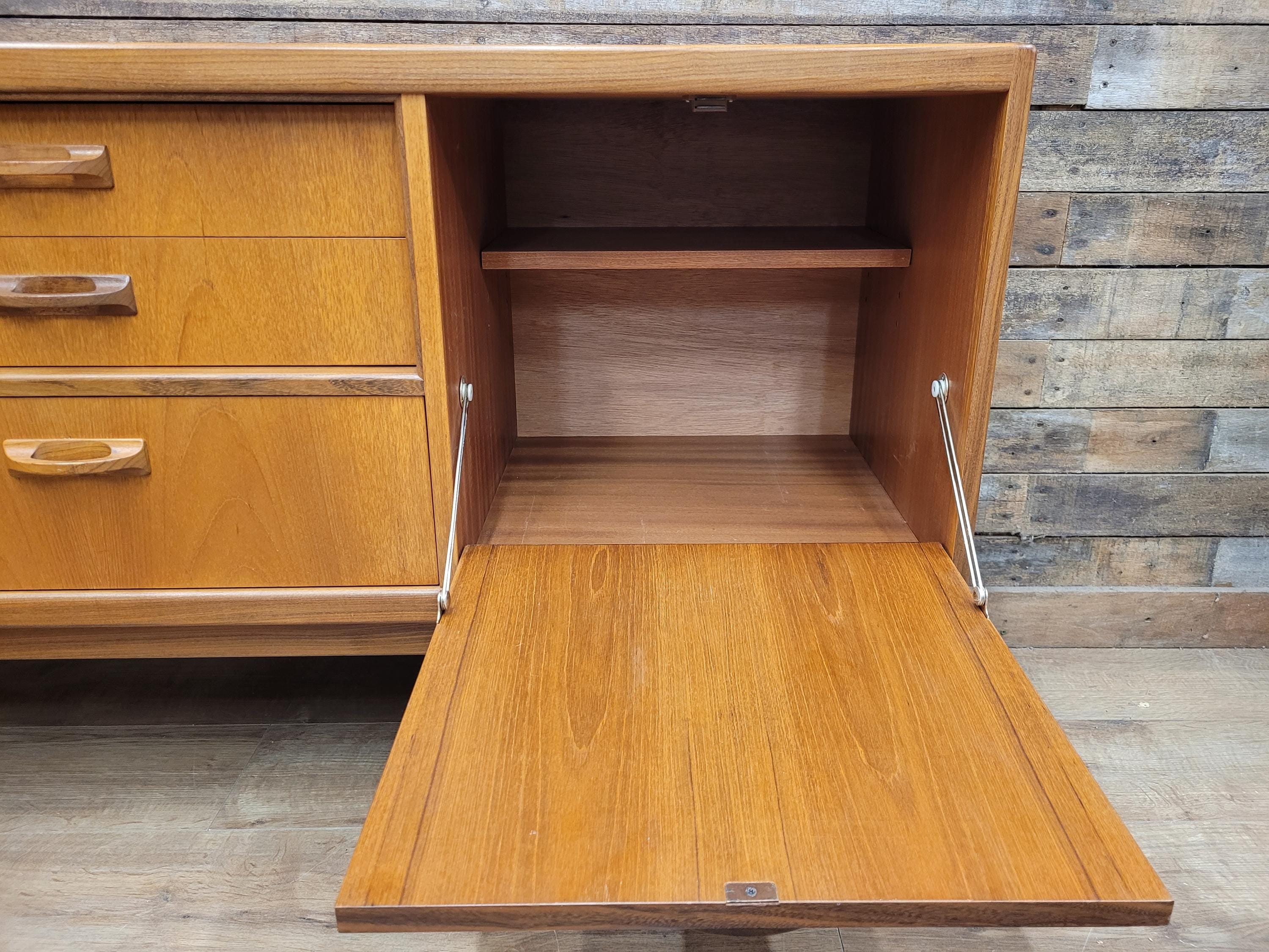 G Plan Sierra Teak Sideboard Seven Foot Mid Century Cabinet MCM Credenza