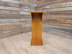 Teak Magazine Rack Side Table Vintage Telephone Stand Lamp Table