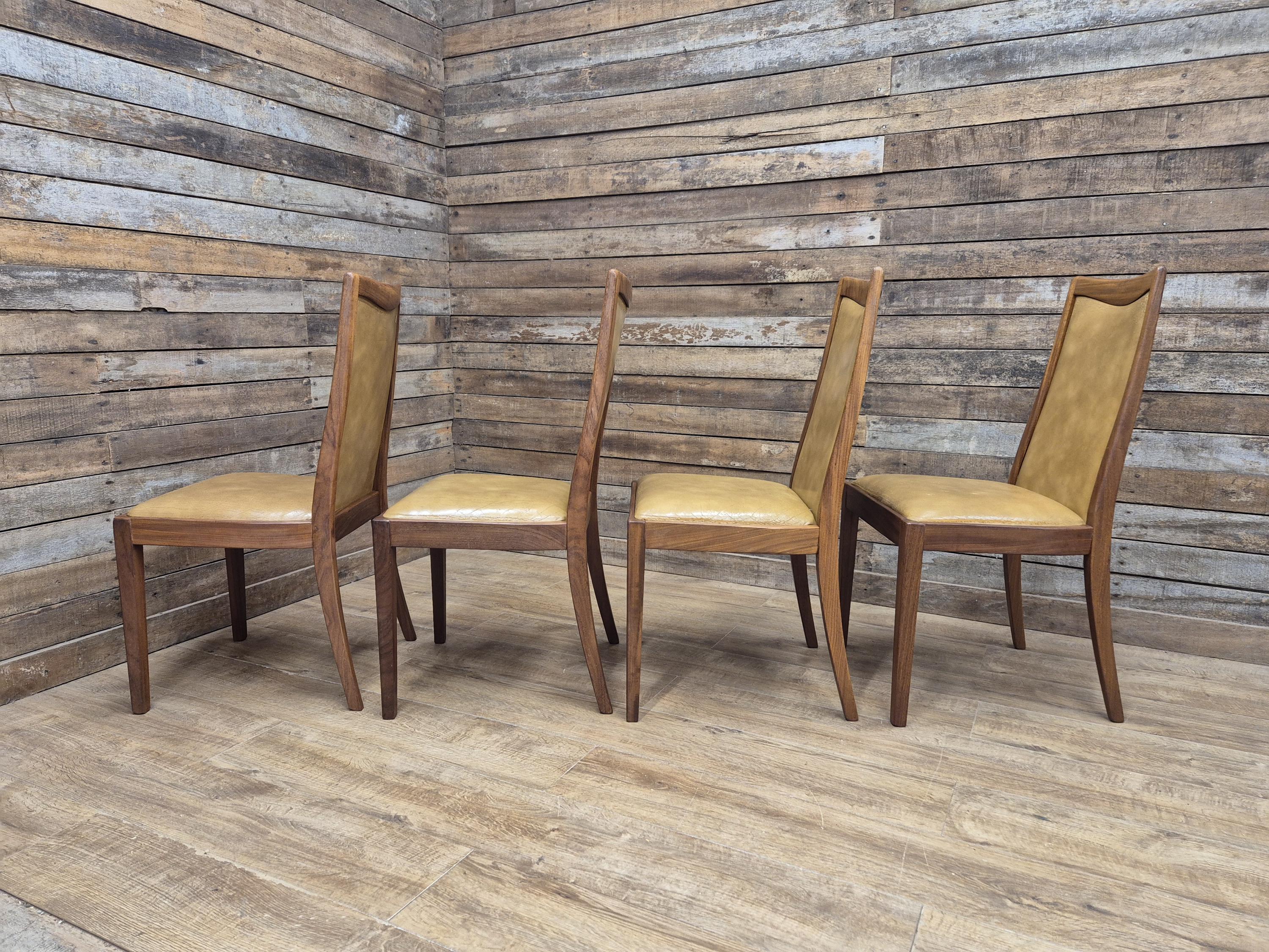 G Plan Fresco Dining Chairs Teak Mid Century Set Of Six MCM